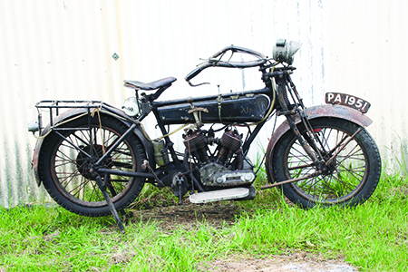 AJS First World War Despatch Rider's Motorcycle