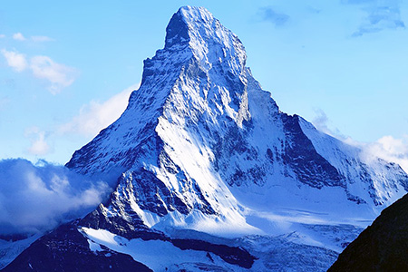 The Matterhorn from the Domhutte
