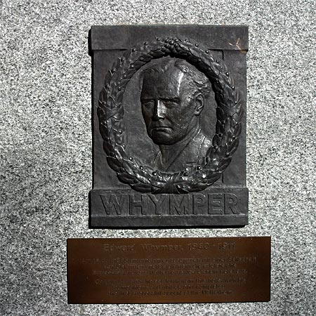 Plaque to Whymper